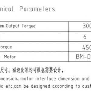 回轉減速機JHF260A